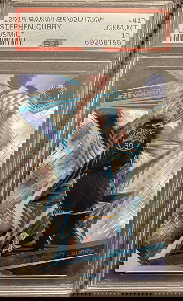 2019 Panini Revolution Steph Curry Cosmic PSA 10  /100