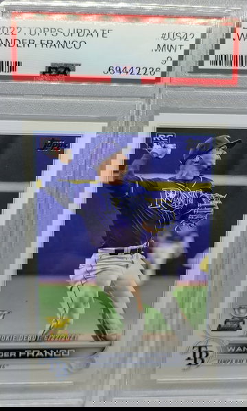 2022 Topps Update #US42 Wander Franco RC PSA 9