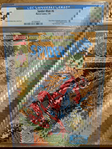 1991 Marvel Spider-Man # 6 CGC 9.4 Todd McFarlane Story, Cover & Art, Hobgoblin & Ghost Rider