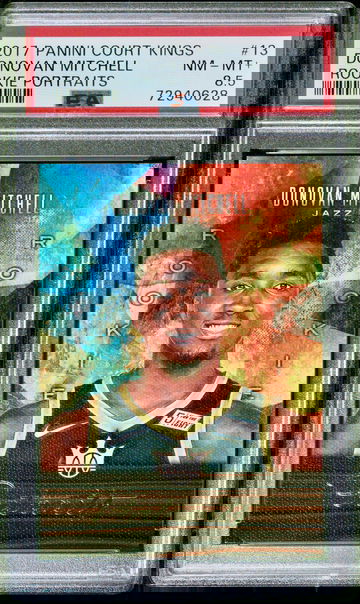 2017-18 Panini Court Kings Donovan Mitchell Rookie Portraits /175 PSA 8.5 NM-MT+ Utah Jazz SP