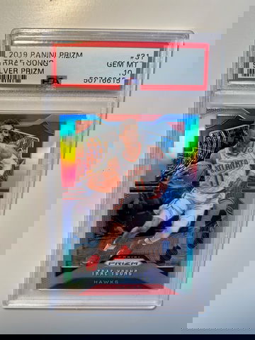 2019 Panini Prizm Trae Young Silver #31 PSA 10