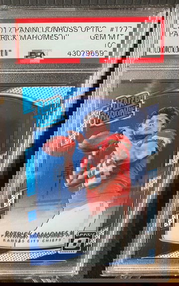 Patrick Mahomes 2017 Optic RC #177