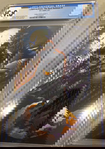 FUTURE STATE THE NEXT BATMAN #1 CGC 9.8 KEN LASHLEY MINIMAL VARIANT  NM FRANKIE’S COMICS