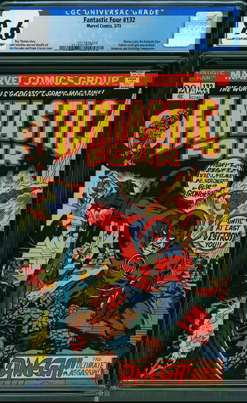 FANTASTIC FOUR #132, CGC 9.6 NM+