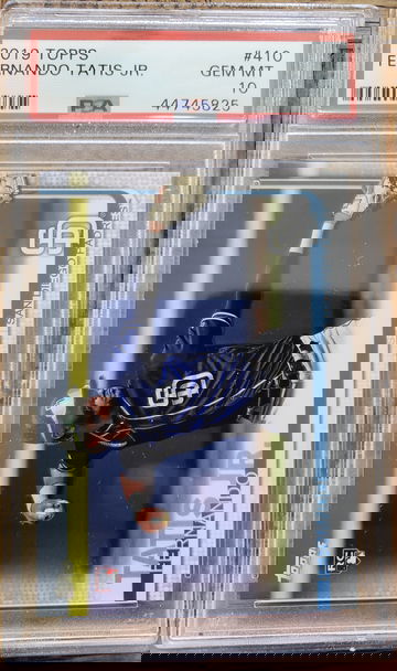 2019 Topps Fernando Tatis Jr RC PSA 10