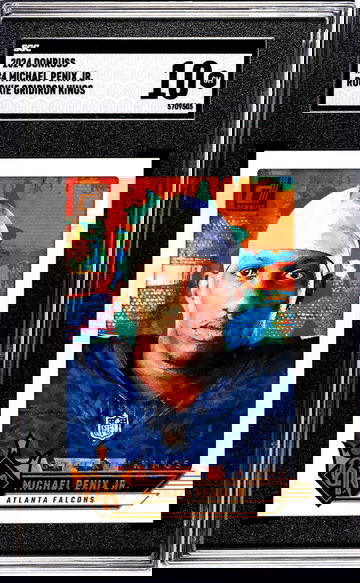 2024 Donruss #4 Michael Penix Jr. Rookie Gridiron Kings SGC 10