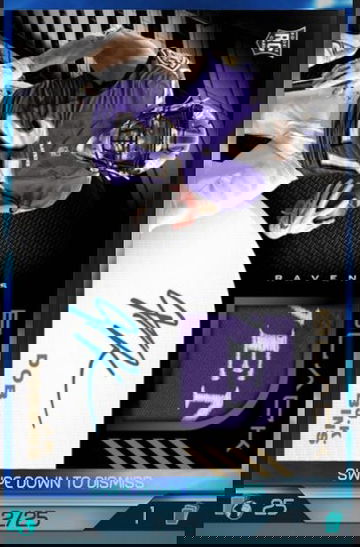 2020 Panini Blitz Black J.K. Dobbins RPA /25