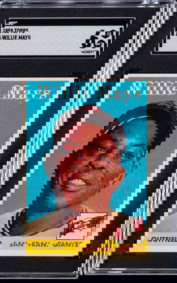 1958 Topps WIllie Mays SGC 6