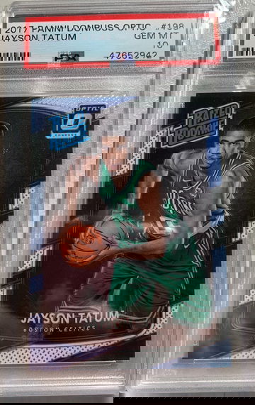 2017 Optic Jayson Tatum RC PSA 10