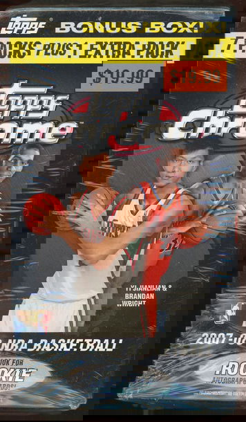 2007-08 Topps Chrome Blaster Box