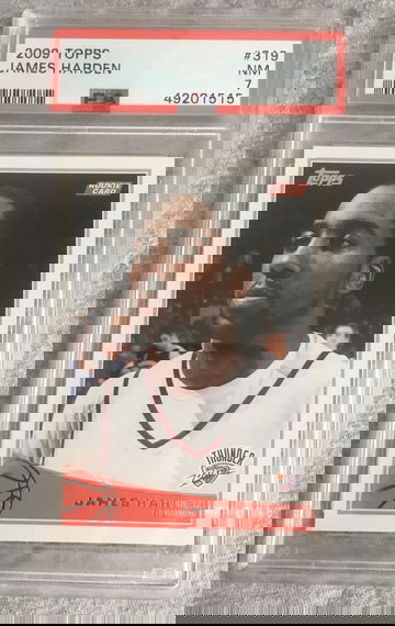 2009 Topps James Harden PSA 7 #319 NM