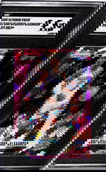 2024-25 Panini Prizm #113 Shai Gilgeous-Alexander Pink Ice Prizm SGC 9.5