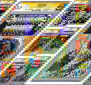 SWAMP THING #1-10 CGC-SS *SIGNED BY CREATORS BERNIE WRIGHTSON & LEN WEIN* 1972 [*Please Note: Issue #2 Not Signed]