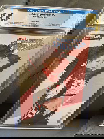 Amazing Spider-Man #72 CGC 9.8 Inhyuk Lee Silk Variant Cover AAPI Heritage Month