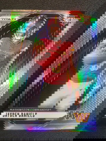 2024 Prizm Jayden Daniels Silver Variation Rookie Card #17