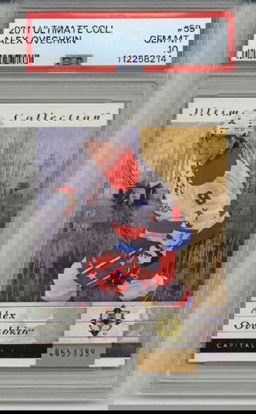 2011 UPPER DECK ULTIMATE COLLECTION #59 ALEXANDER OVECHKIN CAPITALS /399 PSA 10