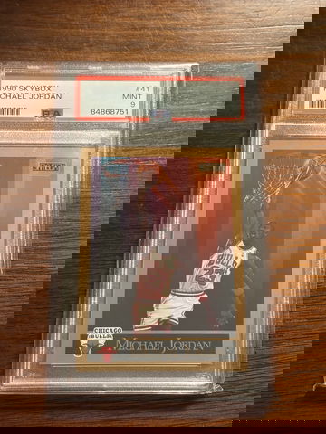 1990 Skybox Michael Jordan PSA 9