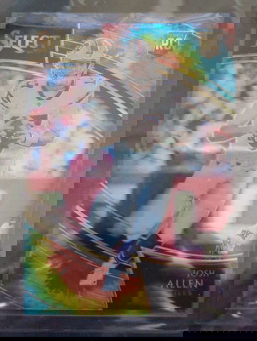 2018 Select Josh Allen Field Level Tie Dye Rookie /25