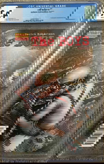 The Boys 7 - CGC 9.4.  1ST APPEARANCES OF STORMFRONT AND LEGEND