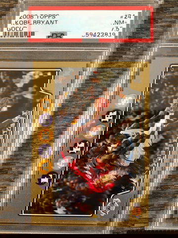 2008-09 Topps Kobe Bryant Gold PSA 7.5