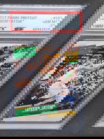 2017 Panini Prestige Jayson Tatum PSA 10