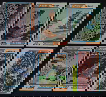1974-75 Topps New York Mets Lot of 12 Tug McGraw Jerry Koosman Cleon Jones🔥⚾🔥⚾