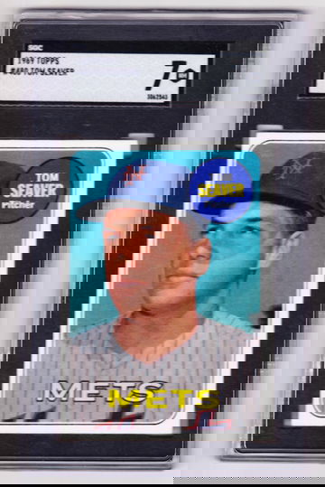 1969 Topps Tom Seaver SGC 7 tom TerrificWS Champ