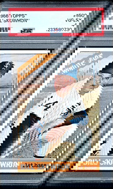 1966 Topps Bill Skowron #590 PSA 4