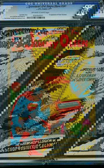 SUPERMAN'S PAL JIMMY OLSEN #147, CGC 9.6 NM+