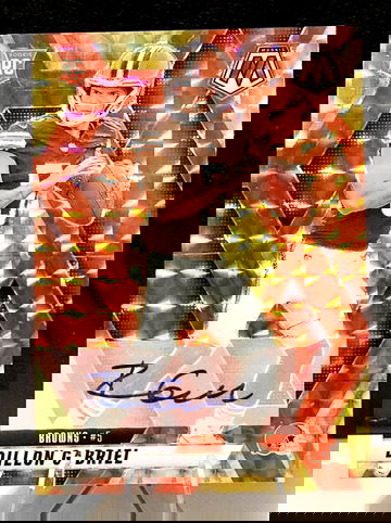 2025 Panini Mosaic Choice  Dillon Gabriel  Auto  Red Yellow Fusion SP Prizm  Browns 