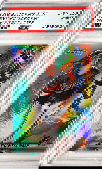 Adley Rutschman 2019 Bowman’s Best Power Producers PSA9 Mint 