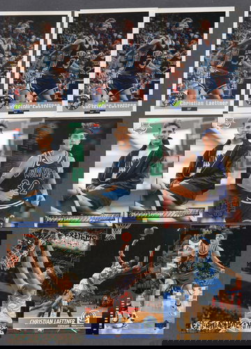 Lot of (20) Christian Laettner Basketball Cards Includes Rookies RC