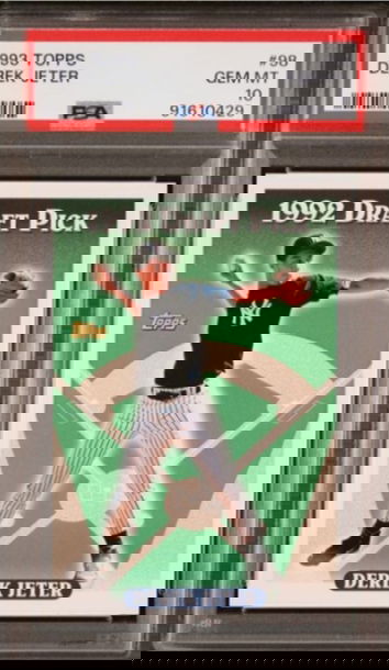 1993 Topps Derek Jeter Draft Pick #98 PSA 10 GEM MINT RC