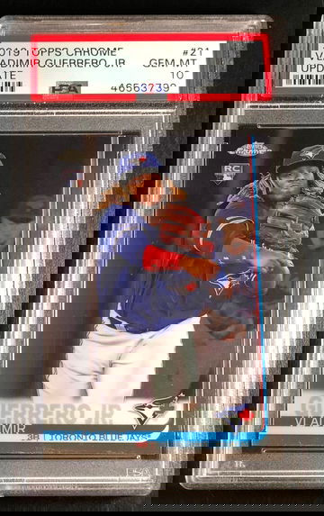 2019 Topps Chrome Vladimir Guerrero Jr. #21 PSA 10 RC Rookie 