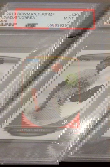 Carlos Correa 2013 Bowman Chrome Mini #30 PSA 9