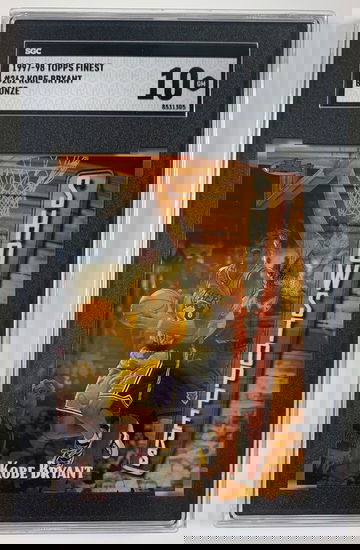 Kobe Bryant 1997 Topps Finest Showstoppers #262  SGC  10 low pop