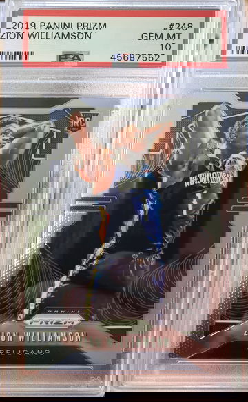 2019-20 Prizm Zion Williamson PSA 10