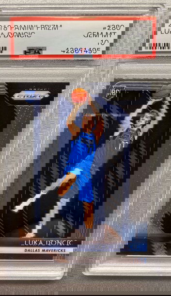 LUKA DONCIC 2018 PANINI PRIZM ROOKIE PSA 10 GEM MINT 