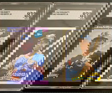 1989 Donruss and Topps Griffey RC SGC 8 Lot! Great undergraded cards!