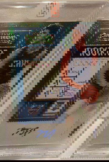 2020 Panini Contenders Lamelo Ball SSP Green Shimmer Auto RC