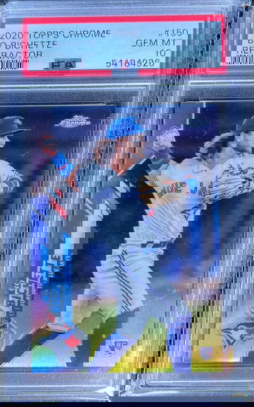 2020 Topps chrome bo bichette refractor PSA 10 #150 rookie rc