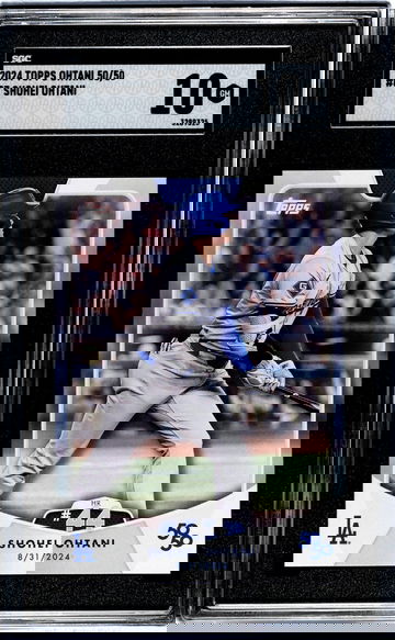 2024 Topps Ohtani 50/50 #87 Shohei Ohtani 50/50 SGC 10