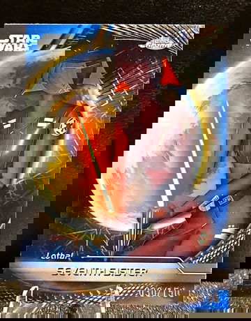 2025 Topps Star Wars Hyperspace #39  Seventh Sister  Blue Lazer Refractor  /150