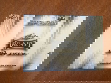 2015 leaf draft metal baseball hobby box