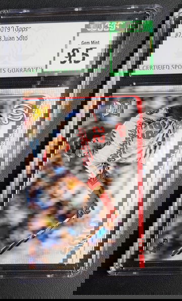 2019 Topps #213  Juan Soto CSG 9.5 GEM MT