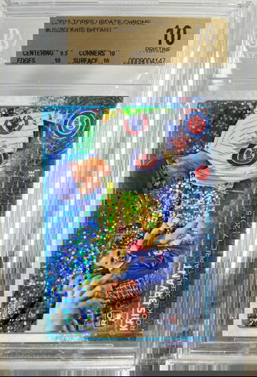 2015 Topps Update Chrome Kris Bryant #US283 Rookie RC BGS 10