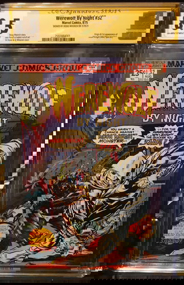 Werewolf By Night #32 CGC 8.5 1st appearance of Moon knight