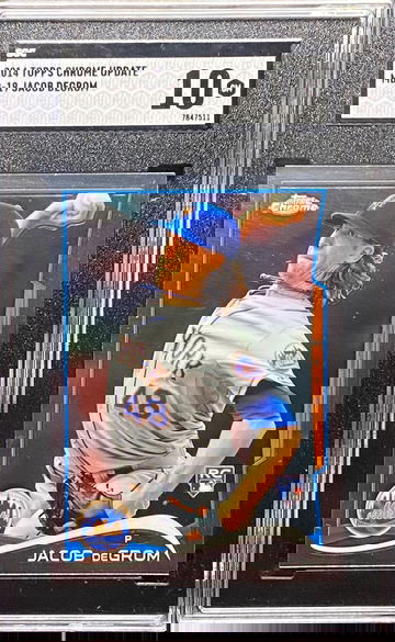 2014 Topps Chrome Update Jacob Degrom Rookie SGC 10