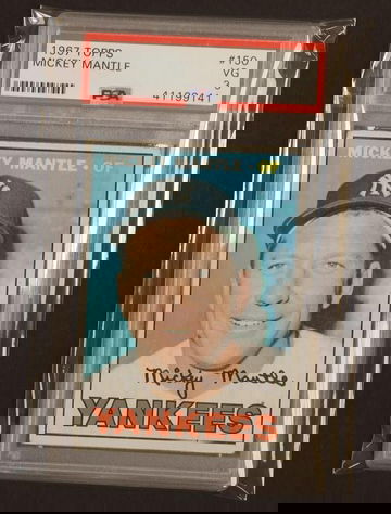 1967 Topps Mickey Mantle #150 PSA 3