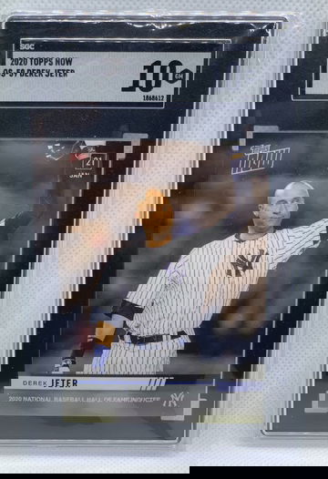 2020 Topps Now 2020 Hall Of Fame Induction SGC 10 Gem